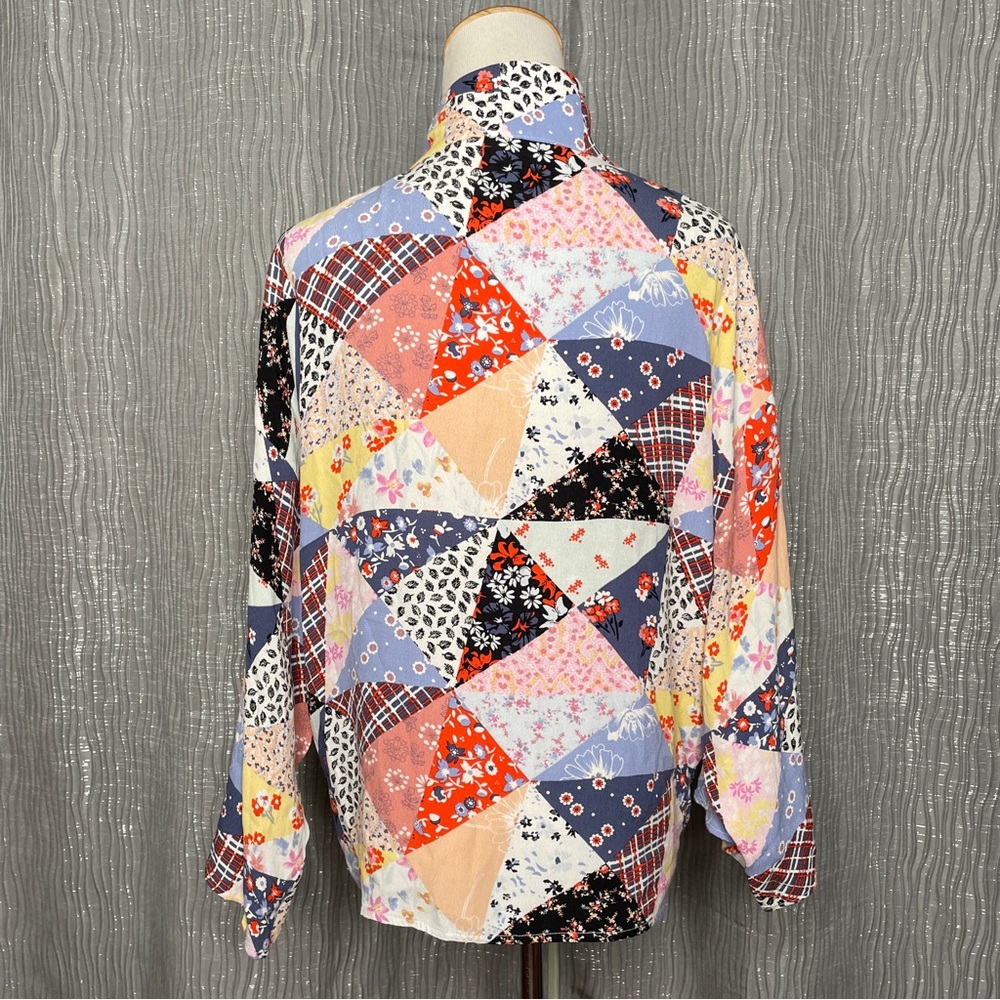 Gap Patchwork Swing Topper Jacket - image 7